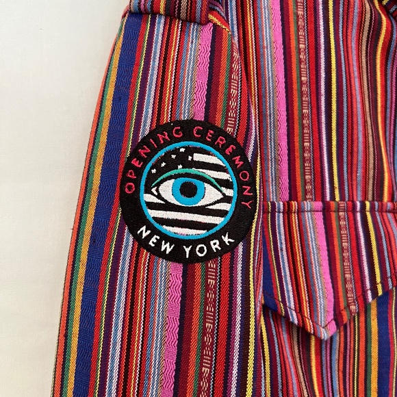 OPENING CEREMONY - Baja Field Jacket in Rainbow Stripe with A Custom Patch - Picture 5 of 15